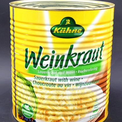 Sauerkraut 德国原装进口 冠利酸椰菜酸菜9.7kg 德式搭配德国香肠图1