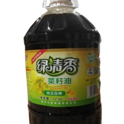 食用油批发菜籽油12.5L*2桶/箱 餐饮食堂食用油火锅饭店原料用油