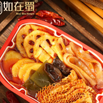 如在蜀方便小火锅牛肚锅390g 成都味道图2