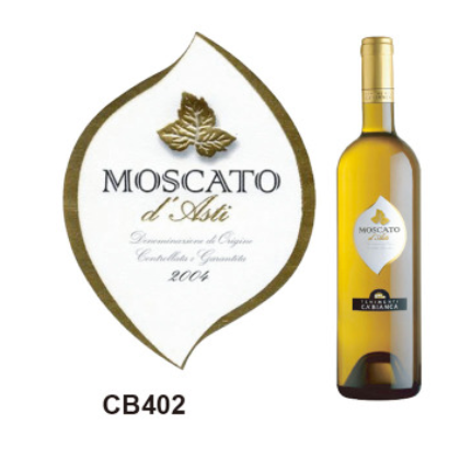 意大利进口卡比安卡莫斯卡托甜白葡萄酒 Moscato d' Asti 750ml
