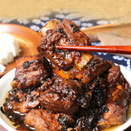 舒娘子梅干菜排骨喷香梅干菜肉开袋即食盒装缙云特产图2