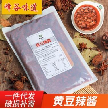 黄豆辣酱 500g/袋 甄选优良原料 融合数十种食材