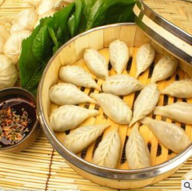 香菇猪肉多种煎饺200g*48包 可蒸可煎食品图3