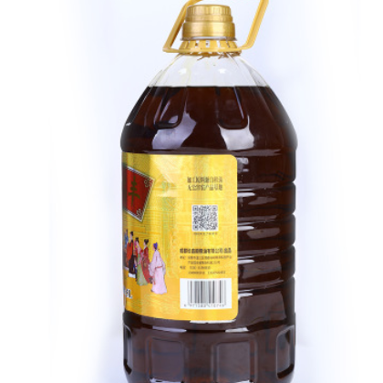 四川鑫瑞丰 压榨菜籽油食用油小瓶初榨菜籽油 物理压榨厂家直销5L图3