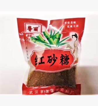 厂家批发400g袋装甘蔗红沙糖食用糖 红糖粉 赤砂糖调味品