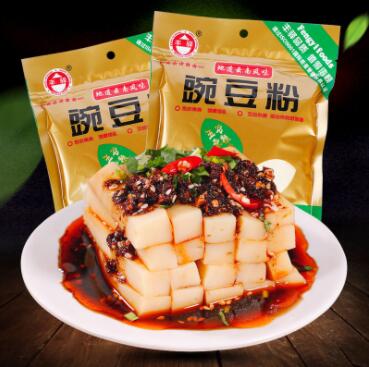 丰驿豌豆粉430g 云南特产小吃手工凉粉原料凉皮小吃图2