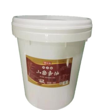 香油20升纯芝麻香油 餐饮店火锅专供小磨香油图3