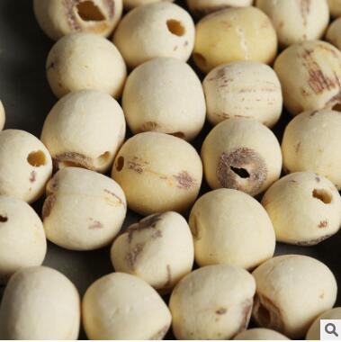 莲子通芯率高磨皮500g 无熏硫银耳莲子羹自然色泽图2