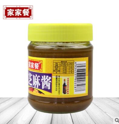 家家餐芝麻酱 白芝麻酱 350g 家用调味酱 火锅蘸料用调味芝麻酱图2