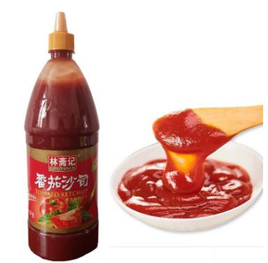 沙拉酱番茄沙司手抓饼专用番茄酱挤压1300g甜辣酱图2
