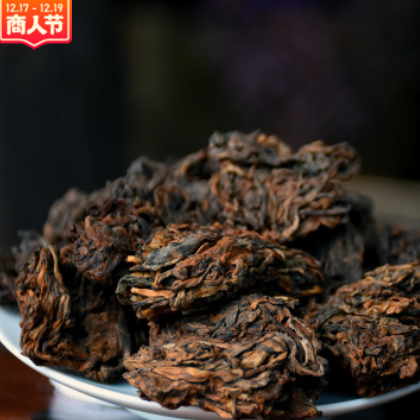 2010年古树老茶头普洱茶熟茶特级散茶邦威古树纯料离地发酵甜润