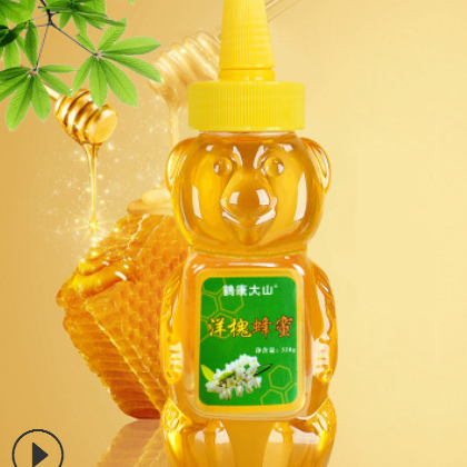 年货季 挤压小瓶蜂蜜便携 土特产农家洋槐蜜纯正天然蜂蜜oem批发图2