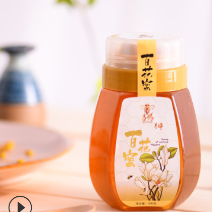 厂家直供天然野生土蜂蜜 现货批发百花蜜 枣花蜜洋槐蜜500g图3