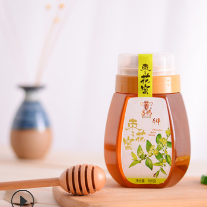 厂家直供 天然蜂蜜 原蜜500克农家自产蜂蜜 OEM贴牌 枣花蜜图3