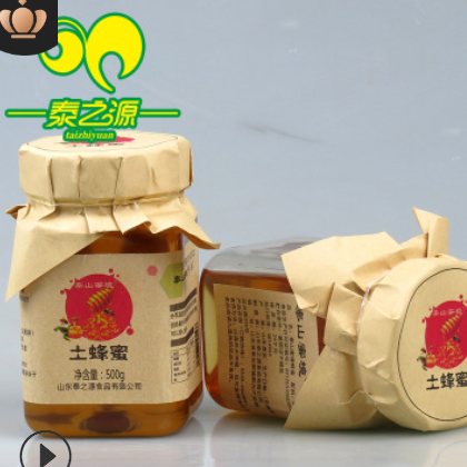 【泰之源泰山蜜境】蜂蜜500g 土蜂蜜 百花蜂蜜图2