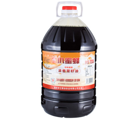 重庆 浓香菜籽油12.5L 非转基因大桶食用油 餐饮专用油批发食用油