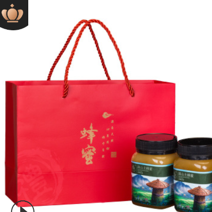 高生源礼盒装蜂蜜 深山结晶土蜂蜜 蜂场直销 量大从优可定制贴牌图3