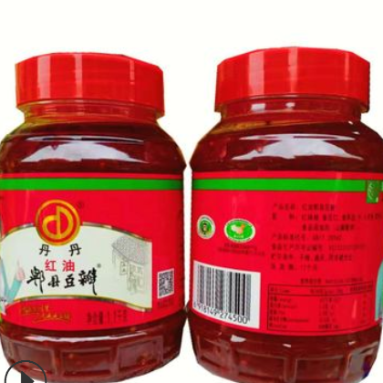 丹丹郫县豆瓣酱1.1KG红油四川辣椒底料川菜餐饮调料图2