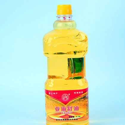 【2.5L】一级压榨亚麻籽油 2500ml食用油桶装 优质月子油特产图2
