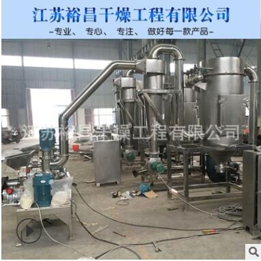 高速超微粉碎机 细度可调节 自动下料 生产无粉尘 GMP标准图2