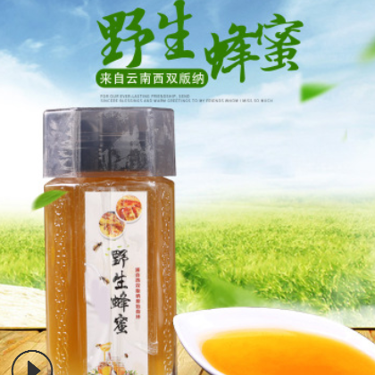 云南野生蜂蜜1000g/瓶装现货批发醇厚香甜深山蜂蜜液态蜜搭配早餐