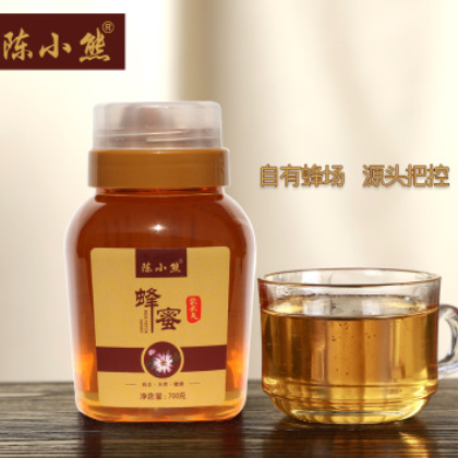 700g陈小熊系列蜂蜜 多款花蜜 泽睿蜂产品 厂家直销 品质放心图2