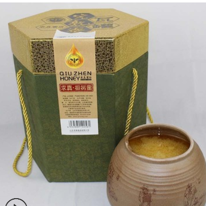 求真直销瓦罐蜂蜜礼品盒 过节送礼年终奖品手提礼品土蜂蜜礼盒装图2