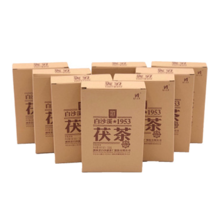 批发 白沙溪特制茯砖安化黑茶盒装 平价茶 湖南黑毛茶 厂家直图2