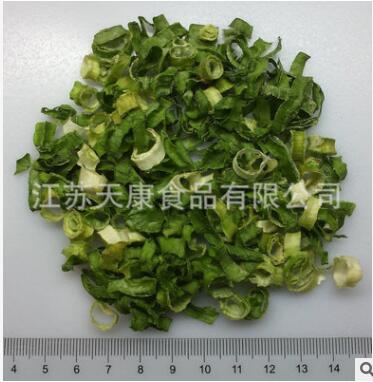 脱水蔬菜香葱圈 散装脱水葱叶圈 天康散装脱水葱出口酒店脱水蔬菜图2