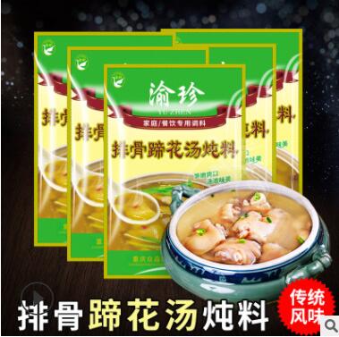 重庆特色渝珍风萝卜酸菜排骨蹄花炖料350g调料图2