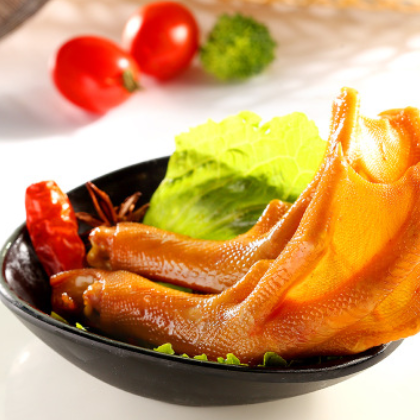 澳泰曼特好吃鸭掌2.5KG*2袋鸭爪温州特产卤味鸭货鸭肉熟食香辣图2