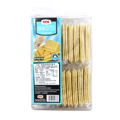 马来西亚进口DOE苏打饼干 休闲食品即食零食484g独立小包批发图3