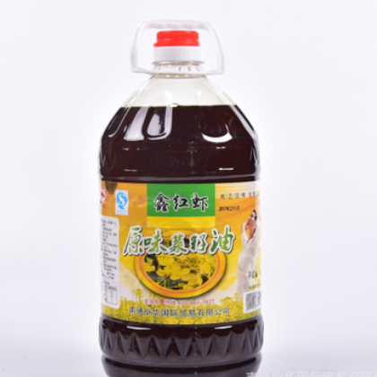 小榨浓香菜籽油 食用油 厂家直销 5L 非转基因 压榨 四级图3