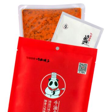 川西坝子牛油火锅底料205g/袋装麻辣味餐饮火锅店专用调料图2