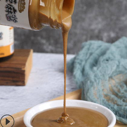【沂小二】黑芝麻酱100g白芝麻酱100g儿童宝宝辅食调味酱即食面酱图3