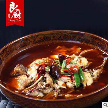 重庆良厨火锅鱼底料麻辣鱼水煮鱼老坛酸菜鱼底料调料批发图3