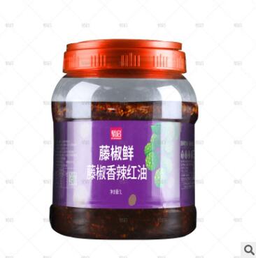 骄启香辣红油1L/2.5L拌菜辣椒油米线麻辣烫批发商用可定制调味油图2