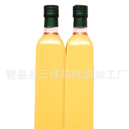 精制核桃油 低温冷榨500ML食用精制核桃油批发图3