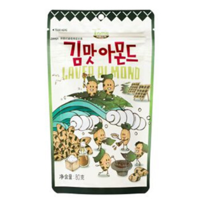 韩国进口汤姆农场扁桃仁80g 坚果干果巴旦木休闲零食四种口味批发图3