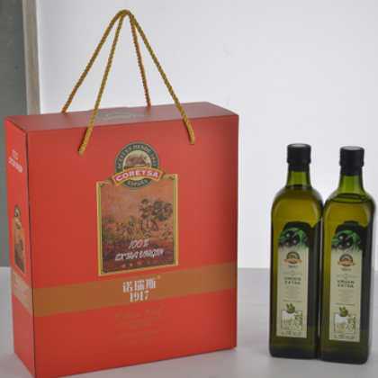 诺瑞斯特级初榨橄榄油 750X2礼盒 西班牙原装进口食用油 批发图2