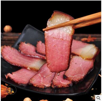 四川腊肉 后腿五花腊肉可选农家手工柏丫烟熏土猪腊肠批发500g