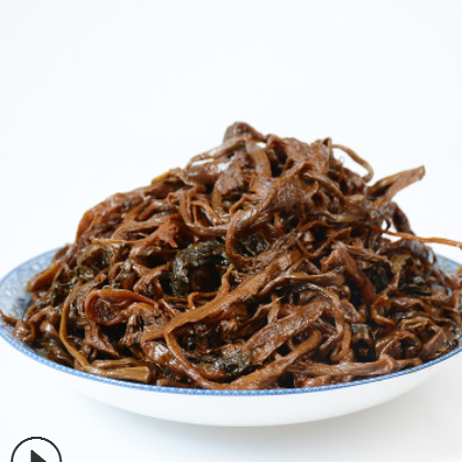 四川宜宾焦大哥老坛根条芽菜500g一箱24包 适用小面蒸炒汤菜调料图3