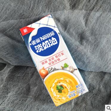 雀巢淡奶油250ml 动物性稀奶油芝士蛋糕烘焙原料24盒/箱图3