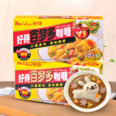 好侍百梦多咖喱牛肉饭微辣 日式咖喱块 咖喱鸡肉调味料3口味图1