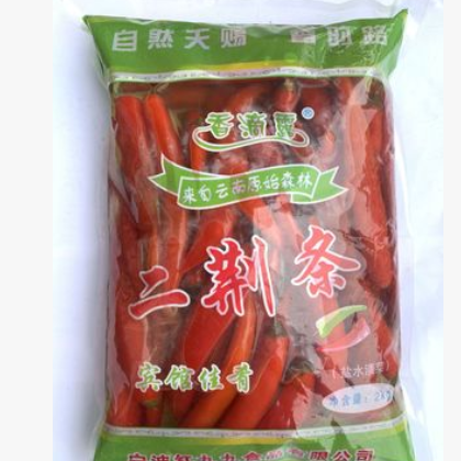 香滴露伟宾二荆条美人椒红泡椒泡红椒朝天椒2000g图2