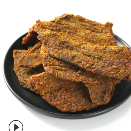 新惹巴娃子手撕黄牛肉118g 湘西特产小吃牛肉粒休闲零食一件代发图3