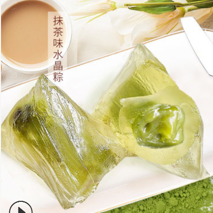 道自在 真空粽子芒果豆沙冰粽批发代工零售创意礼盒装水晶粽图2