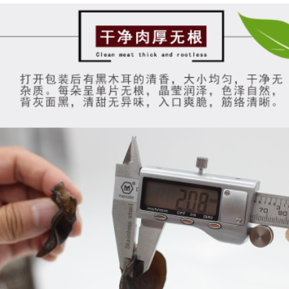 东北黑木耳干货肉厚500g克非特级非野生散装非长白山黑木耳秋木耳图2