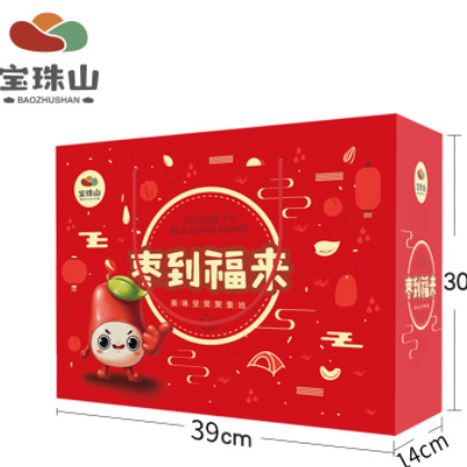宝珠山 枣到福来1500g年货礼盒装 年货福利 一件代发 厂家批发图2