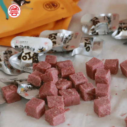 山西特产厂家直销批发冠云平遥牛肉108g孜然味零食开袋即食装图3